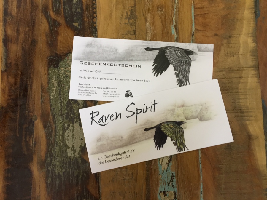 Raven - Spirit Geschenkgutschein im Wert von 180.-