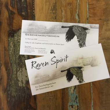 Raven - Spirit Geschenkgutschein im Wert von 400.-