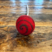 Motherdrum Filzball Trommelstock aus Naturholz