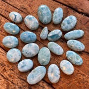 Chakra Stein Scheibe | Larimar