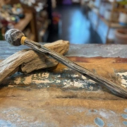 Trommelstock aus Eichenholz mit Filzklöppel