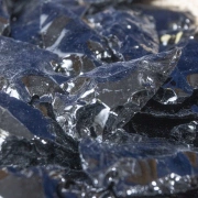 Obsidianmesser | Handgefertigt aus Hirschgeweihgriff  & schwarzer Obsidian