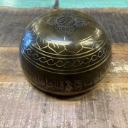 Tibetische Klangschale  ø 17.5cm - Buddha