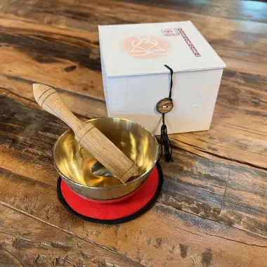 Mini-Klangschale im Geschenkset