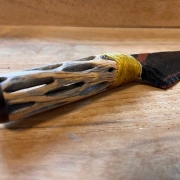 Obsidianmesser | Handgefertigt aus  Kaktusgriff & Mahogany Obsidian