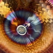 Universe Gong | Mars – Feuriger Gong für innere Stärke | ø 80 cm