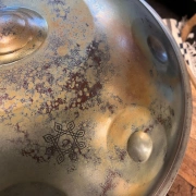 Handpan ShaktiPan | D Kurd | 9 Klangfelder | 432 Hz