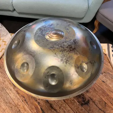 Handpan ShaktiPan | D Kurd | 9 Klangfelder | 432 Hz