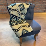 Alpaka Wolldecke | Baby Blue