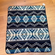 Alpaka Wolldecke | Baby Blue