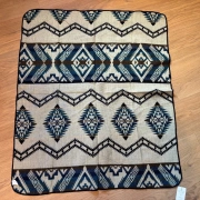 Alpaka Wolldecke | Baby Blue