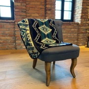 Alpaka Wolldecke | Baby Blue