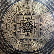 Tempel Gong | Tibetisches OM | ø 70 cm