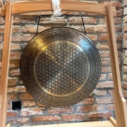 Tempel Gong | Tibetisches OM | ø 70 cm