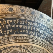 Tempel Gong | Grüne Tara | ø 90 cm