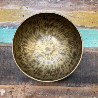 Klangschale – ø 28 cm –  Vollmond Schale | Ton D