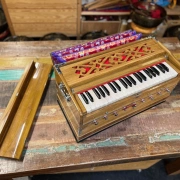 Harmonium | 3½ Oktaven | extra grosse Luftkammer | Teakholz | 432 Hz