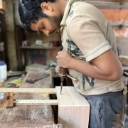 Radha Harmonium | 2¾ Oktaven | Zedernholz Edition | 440 Hz