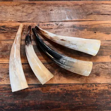 Kuhhörner | Klang der Ahnen und Natur | Grössen von 42 - 45 cm