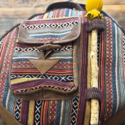 Trommeltaschen Nepal | ø 38-40 cm | Schulterriemen