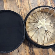 Trommeltasche Nylon mit Schulterriemen | Filz | ø 44 cm