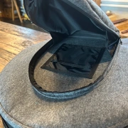 Trommeltasche Nylon mit Schulterriemen | Filz | ø 44 cm