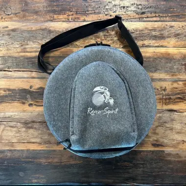 Trommeltasche Nylon mit Schulterriemen | Filz | ø 44 cm