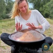ARTQUINT Hybrid Drum | D Celtic Minor 9 | ø 51 cm, Höhe 17 cm, ca. 4.8 kg