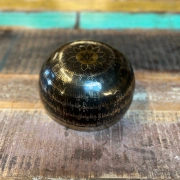 Tibetische Klangschale mit Blume des Lebens | ø 19.5 cm | Ton ~ G 432 Hz