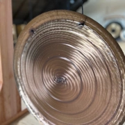 Wom VOX Gong | Handgefertigter Edelstahl-Gong | 60 cm