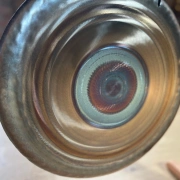 Wom VOX Gong | Handgefertigter Edelstahl-Gong | 50 cm