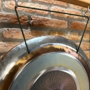 Wom VOX Gong | Handgefertigter Edelstahl-Gong | 40 cm