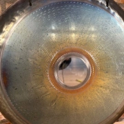 Wom VOX Gong | Handgefertigter Edelstahl-Gong | 50 cm