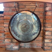 Wom VOX Gong | Handgefertigter Edelstahl-Gong | 40 cm