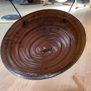 Wom VOX Gong | Handgefertigter Edelstahl-Gong | 40 cm