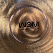 Wom VOX Gong | Handgefertigter Edelstahl-Gong | 40 cm