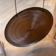 Wom VOX Gong | Handgefertigter Edelstahl-Gong | 60 cm