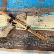 Tanoak Flöte A-Moll | Classic Edition aus einem Stück gefertigt | 48 cm