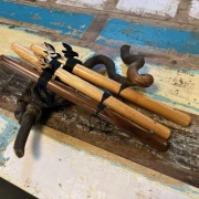 Die Sparrow Hawk Flöte in A-Moll | Spanische Zeder oder Walnuss | 48 cm