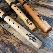 EarthTone Spirit Flöten | Handgefertigt in G, Fis und E, in 432 Hz