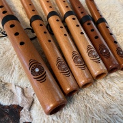 EarthTone Spirit Flöten | Spanische Zeder |  Tonart D, C, A, G, F# und E in 432 Hz