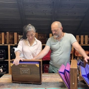 RADHA Shruti Box | 2. Oktaven | Tonumfang G2–F#4 | in 440 oder 432 Hz
