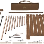 Sound Bath Tube Chimes Solfeggio Set – 9 Klänge, die Dich umhüllen