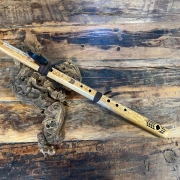 Tanoak G-Moll Flöte | Aus nachhaltigem Tanoak-Holz | 60 cm