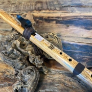 Tanoak G-Moll Flöte | Aus nachhaltigem Tanoak-Holz | 60 cm