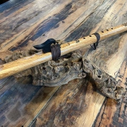 Tanoak G-Moll Flöte | Aus nachhaltigem Tanoak-Holz | 60 cm