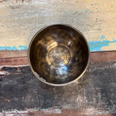 Tibetische Klangschale Ton C+ schlicht