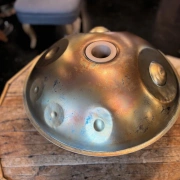 Handpan ShaktiPan | F#2 Nordlys | 15 Klangfelder – klar & schwebend