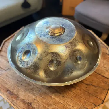 Handpan ShaktiPan | F#2 Nordlys | 15 Klangfelder – klar & schwebend