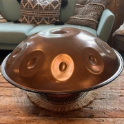 Handpan Mercury | D Kurd | 10 Klangfelder - lebendig & warm